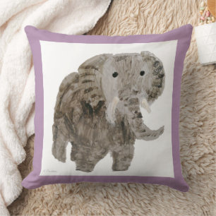 Wild Animal Elephant Art Cushion