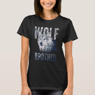 Wild Animal Men Boys Kids Gift Animal Howling Wolf T-Shirt