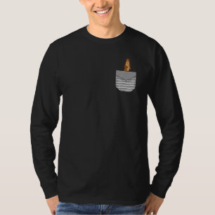 Wild Animal Otter In Pocket Premium T-Shirt