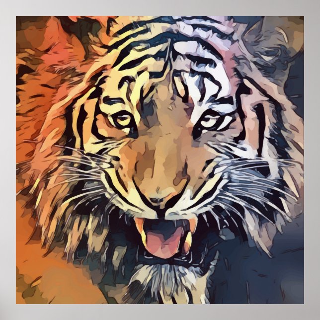 Wild Animal Poster (Front)