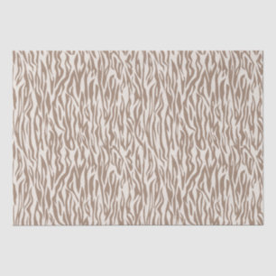 Wild Animal Print Beige Safari theme Tissue Paper