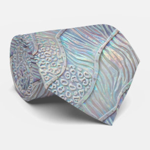 Wild Animal Print Opal Spotted Neck Tie