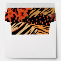 Wild Animal Print Pattern Lined