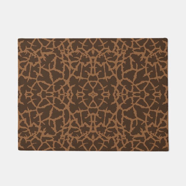 Wild Animal Skin Doormat (Front)