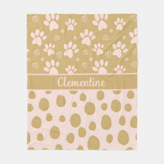 Wild Animal Skin Fleece Blanket