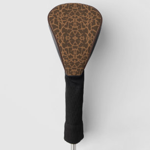 Wild Animal Skin Golf Head Cover