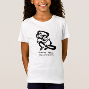 Wild animals - BONOBO-Endangered animal - Africa T-Shirt