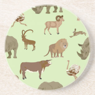 Wild animals coaster
