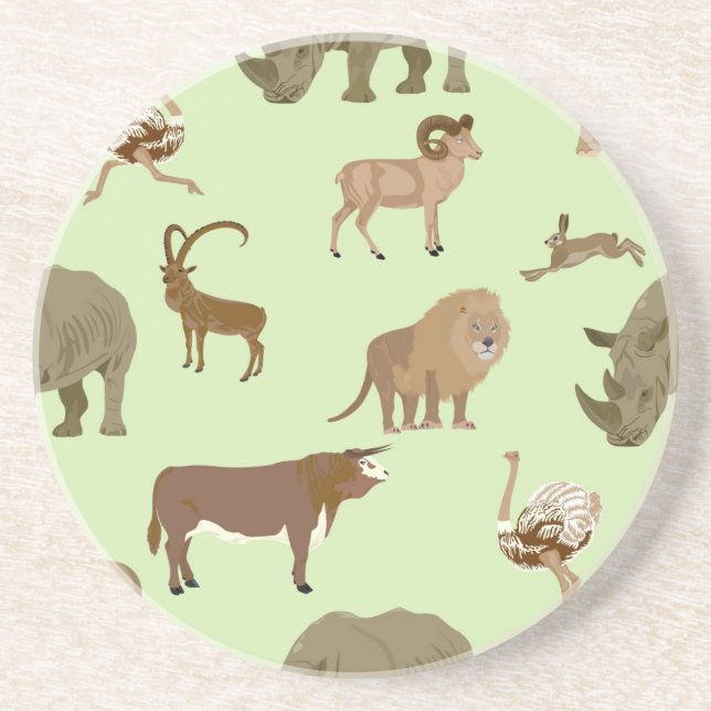 Wild animals coaster (Front)