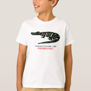 Wild animals -  Crocodile -USA - Wildlife T-Shirt