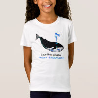 Wild animals Save Blue WHALES - Animal activist -
