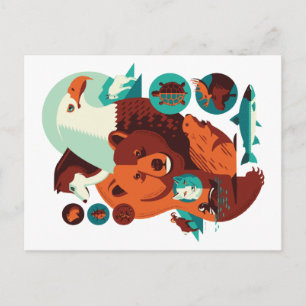 Wild Animals V.09 Postcard