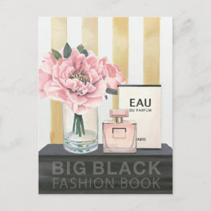 Wild Apple Big Fashion Book - Striped Postcard