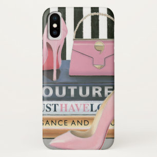 Wild Apple   Couture Stripes - Shoes & Bag Case-Mate iPhone Case