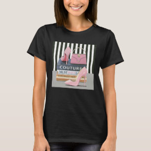Wild Apple Couture Stripes - Shoes & Bag T-Shirt