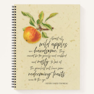 Wild Apples Are Handsome Notebook
