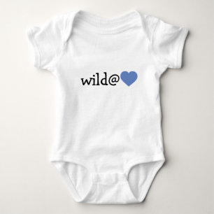 Wild at Heart - Baby Blue Heart Bodysuit