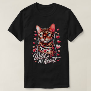 Wild at Heart - Bengal Cat Love Tee