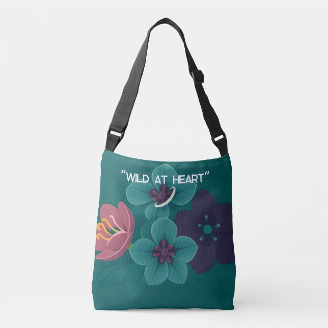 “Wild at Heart”: Crossbody Bag (Front)