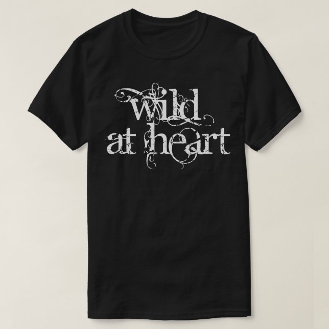wild at heart floral design T-Shirt (Design Front)