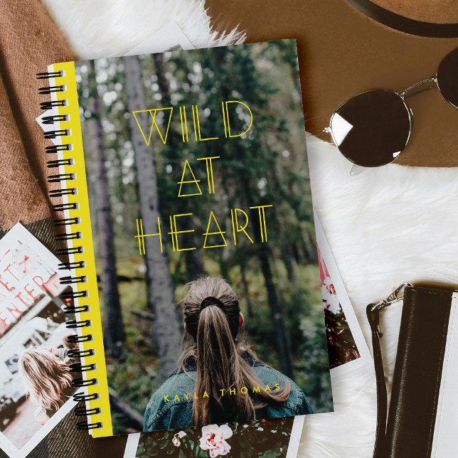 Wild at Heart Geometric Typography Photo Journal (Creator Uploaded)