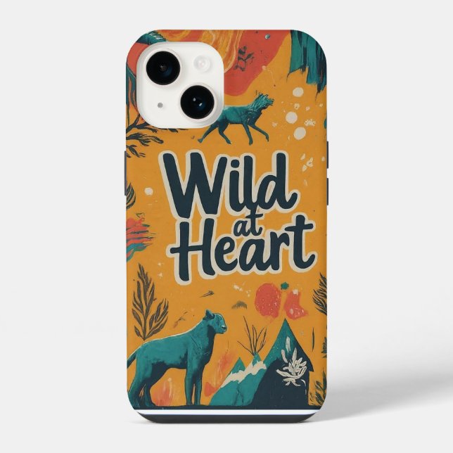 Wild at heart iPhone case (Back)