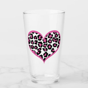 Wild at Heart Leopard Print Glass