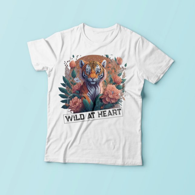 Wild at Heart - little tiger  T-Shirt (Creator Uploaded)