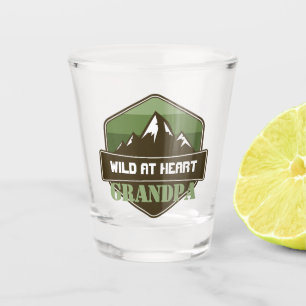 Wild at Heart Personalised Gift Shot Glass
