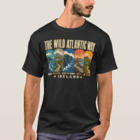 Wild Atlantic Way Ireland Landmarks Illustration