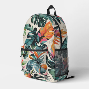 Wild Aura Printed Backpack