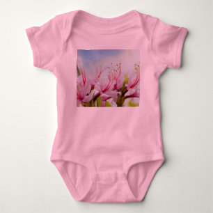 wild azaleas baby bodysuit
