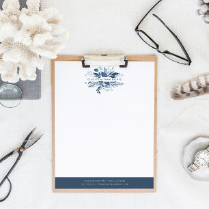 Wild Azure Logo Custom Letterhead
