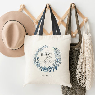 Wild Azure Mother of the Bride Tote Bag