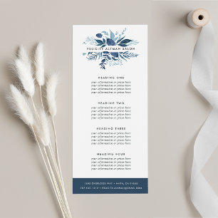 Wild Azure   Services or Price List Rack Card