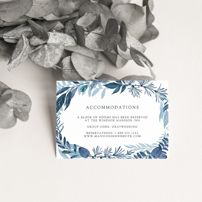 Wild Azure | Wedding Hotel Accommodation Cards (Creator Uploaded)