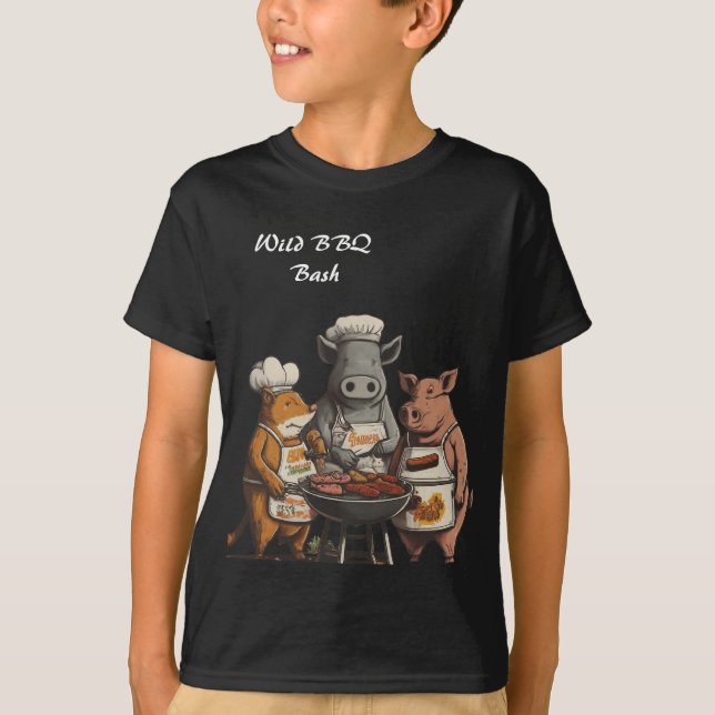 Wild BBQ Bash black  T-Shirt (Front)