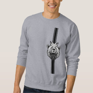 Wild Bear Graphic Sweatshirt
