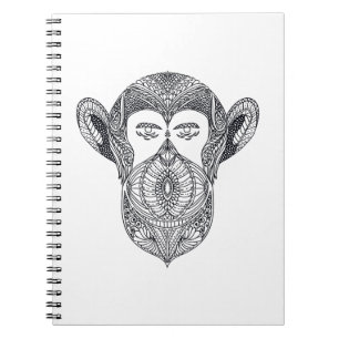 Wild Beast Of The Forest Doodle Notebook