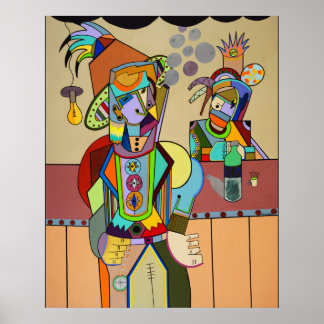 "Wild Bill" by Ruchell Alexander Poster