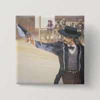 'Wild Bill' Hickok (1837-76) demonstrates his mark