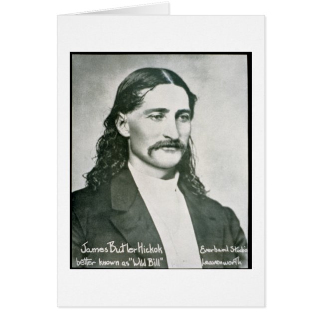 'Wild Bill' Hickok (b/w photo) (Front)