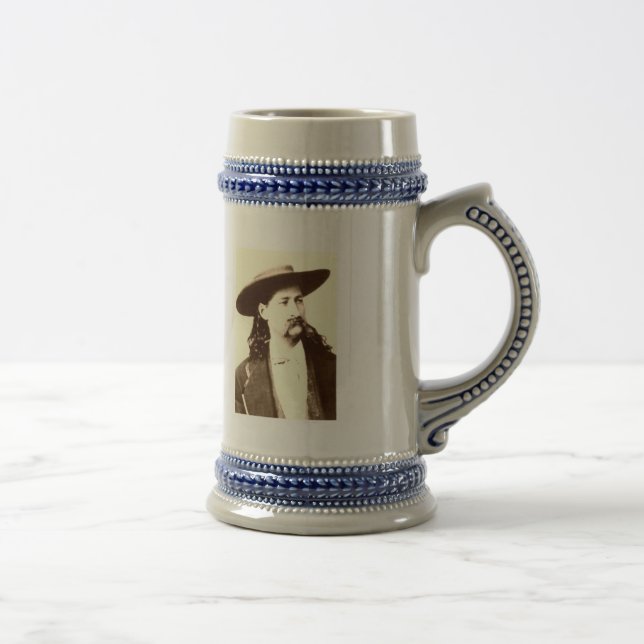 WILD BILL HICKOK BEER STEIN (Right)