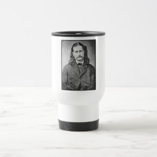 Wild Bill Hickok Old West Gunfighter & Marshal Travel Mug