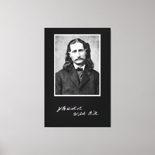 'Wild Bill' James Butler Hickok in His Prime Canvas Print