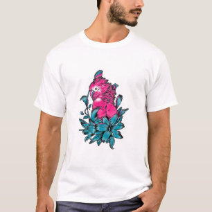 wild bird and parrot art fun hoodie unsexed T-Shir T-Shirt
