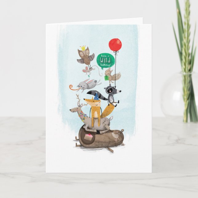 Wild Birthday Card (Front)