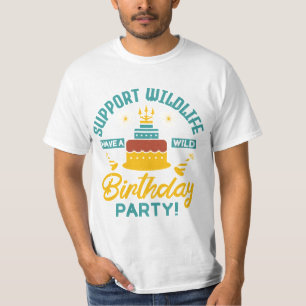 Wild Birthday Party 18th Birthday Gift T-Shirt