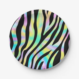 Wild Birthday party Zebra Birthday Paper Plates
