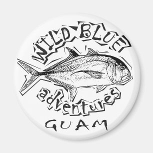 wild blue adventures logo MAGNET